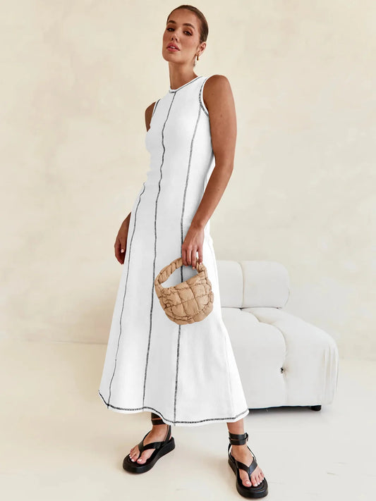 Celeste Contour Midi Dress